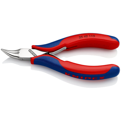 Knipex - Spezialwerkzeug für Kommunikationstechnik Elektronik-Greifzange 35 42 115 SB spiegelpoliert,115mm