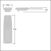 Thorn - Straßen - und Platzleuchte LED - Straßenleuchte IP 72L35 - #92904785 740