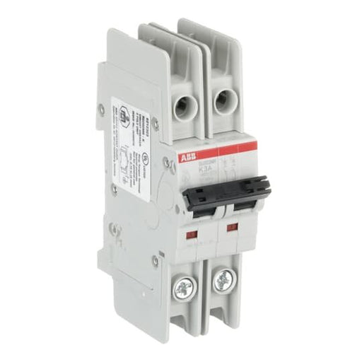 ABB Stotz S&J - Leitungsschutzschalter Sicherungsautomat SU202MR-K3 10kA, 3A, 2P, RTT
