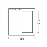 Zumtobel Group - Piktogramm für Not-/Hinweisleuchte Sicherheitszeichen CUBESIGN #22171418