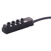 Harting - Passiver Sensor-/Aktor-Verteiler (mit Leitung) Verteilerboxen vormontier. 09070012010100 Stammleitung