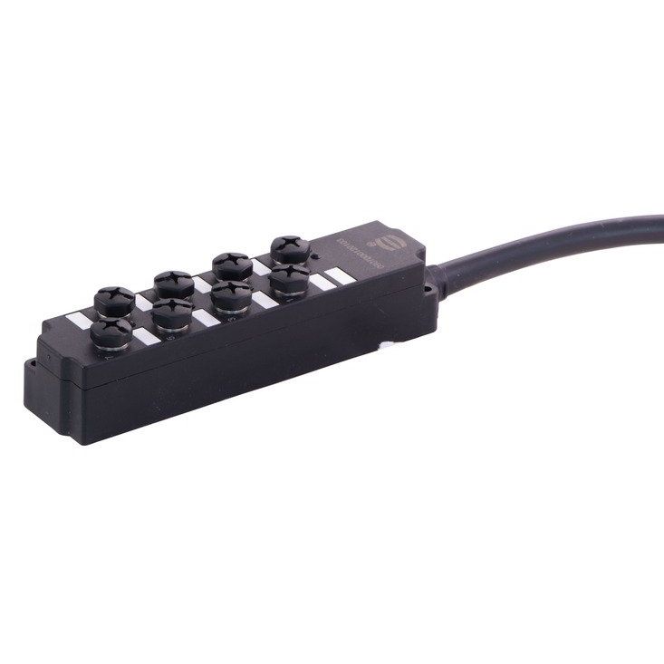 Harting - Passiver Sensor-/Aktor-Verteiler (mit Leitung) Verteilerboxen vormontier. 09070012010100 Stammleitung