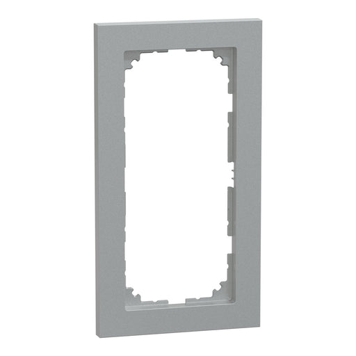 Merten - Abdeckrahmen Decor-Rahmen 2-fach MEG4025-3660 aluminium