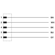 Phoenix Contact - Rundsteckverbinder, feldkonfektionierbar (Industriesteckverbinder) Einbausteckverbinder SACC-EC-M12M#1458813 − 100 Stück