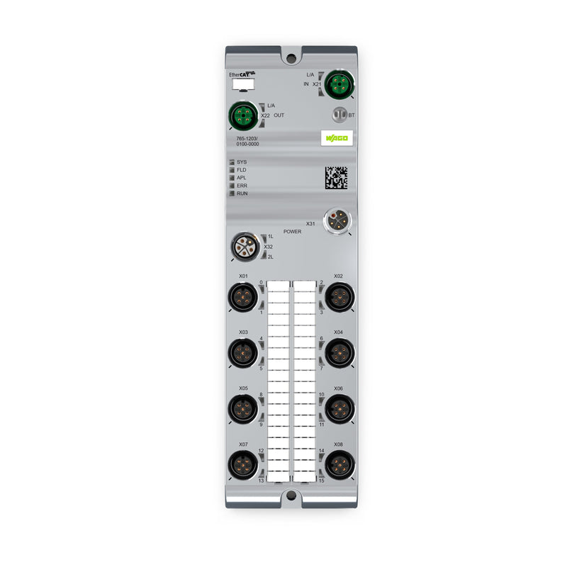 WAGO - Feldbus, Dez. Peripherie - Digitales Ein-/Ausgangs-Modul Digitalausgang 765-1203/100-000 16-Kanal, EtherCAT