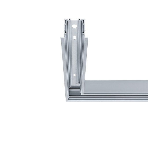 Zumtobel - Mechanisches Zubehör/Ersatzteile für Leuchten Eck-Kanal f.LED-Lichtlinie SLN2-C CL MRT L545SR silber