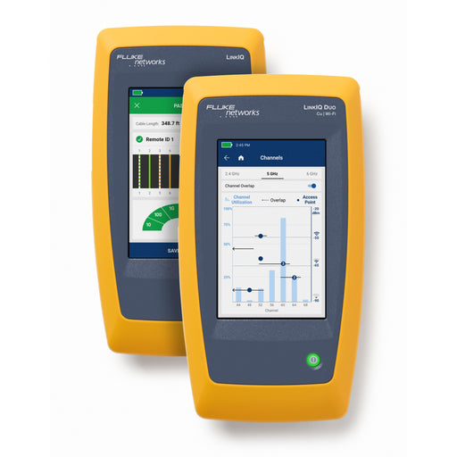 Fluke Networks - Mess-/Testgerät für Kommunikationstechnik LIQ-200-Kit LIQ-DUO-IE-KIT-H6-EU mit Remote-ID, Toner