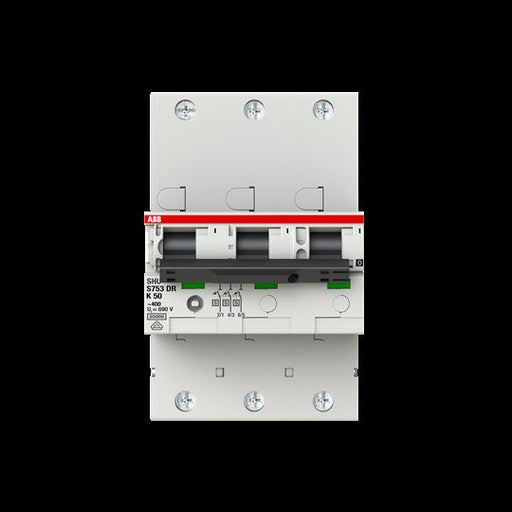 ABB Stotz S&J - Selektiver Hauptleitungsschutzschalter Haupleitungsschutzschalter S753DR-K50 50A K 25kA 3P