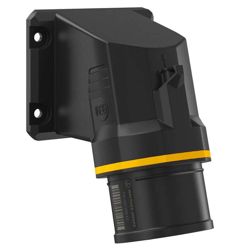 Walther Werke - CEE-Gerätestecker (IEC 60309) CEE NEO Anbaugerätestecker FW711504SK 16A 5P 4h IP54 − 10 Stück