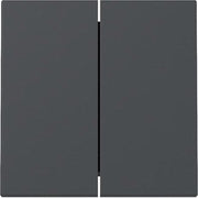 Gira - Abdeckung/Bedienelement für Installationsschalterprogramme Wippe 2f 329528 Anthrazit