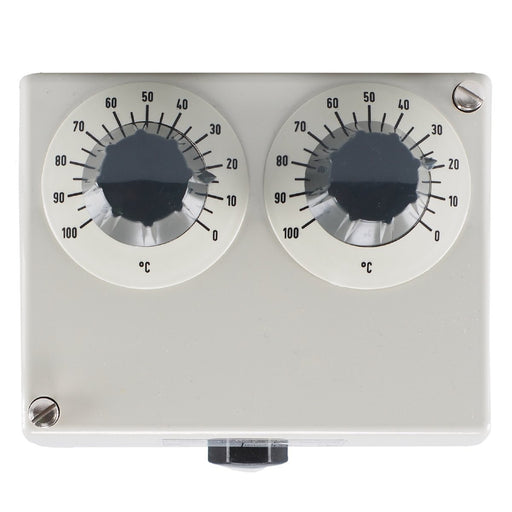 Jumo - Temperaturschalter Doppelthermostat (TR/TR) 60000486 0-100°C, EB-L 120mm