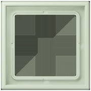 Jung - Abdeckrahmen Rahmen 1-fach LC 981 218 vert anglais pale
