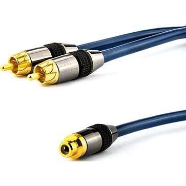 E+P Elektrik - Konfektioniertes A/V-Kabel Cinch-Adapterkabel B 819 digital, 0,2m