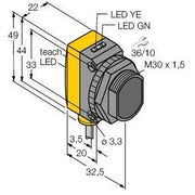 Turck - Lichttaster energetisch Opto Sensor QS30LDQPMA Lichttaster − 1 Stück
