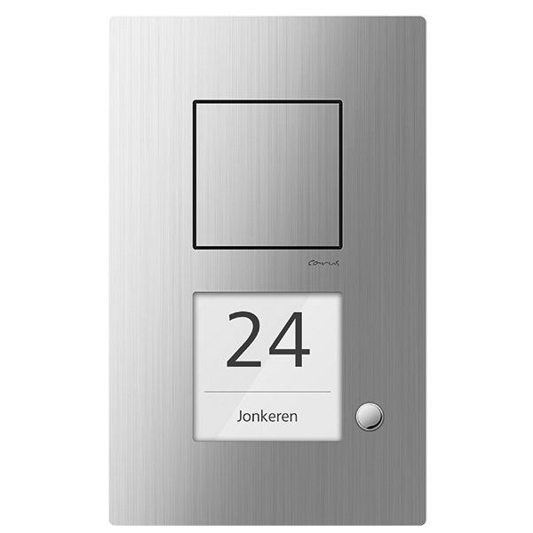 TCS Tür Control - Türstation für Türkommunikation Audio Außenstation si CAE1001-0150 1Taste 1reihCAE1001