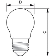 Philips Lighting - LED - Lampe/Multi - LED LED - Tropfenlampe E27 CorePro LED#34768700 matt Glas