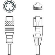 Leuze - Konfektioniertes Sensor-Aktor-Kabel Verbindungsleitung KSSETM124ARJ45AP7050 − 1 Stück