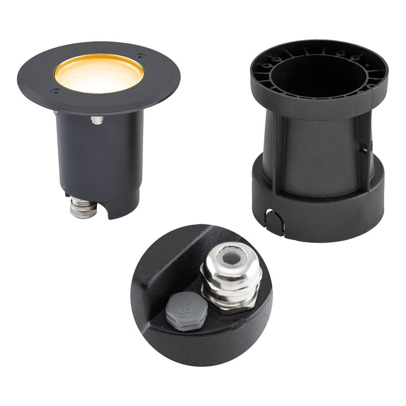EVN Lichttechnik - Bodeneinbauleuchte LED-Bodeneinbauleuchte 679235EVA53D IP67