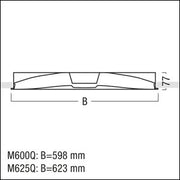 Zumtobel Group - Decken-/Wandleuchte LED-Einbauleuchte MLinf EA #42185199 3000K