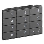Legrand (BT) - Funktionsmodul für Türkommunikation LINEA 5000 Codelock 345510 schwarz o. Abdeckr