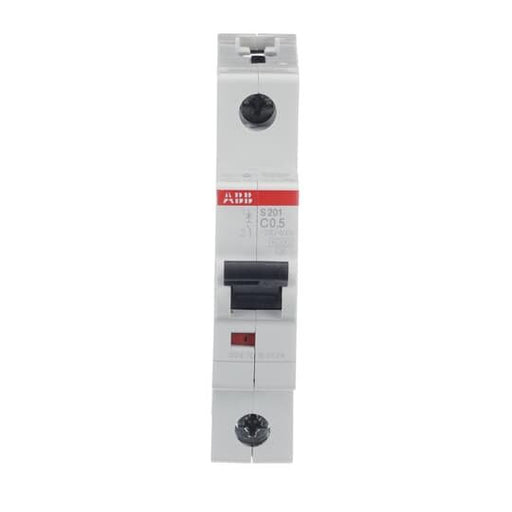 ABB Stotz S&J - Leitungsschutzschalter Sicherungsautomat S201-C0,5 6kA 0,5A C 1p