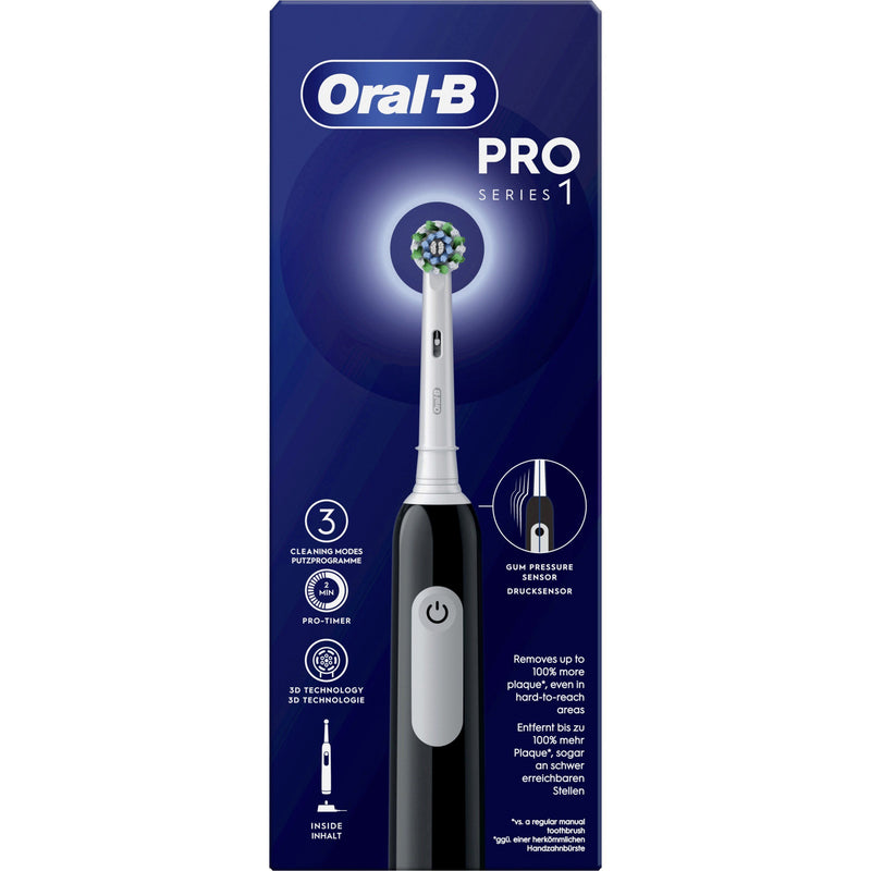 ORAL-B - Mundpflegegerät Zahnbürste Pro 1 CrossAc sw