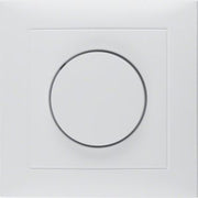 Berker - Abdeckung/Bedienelement für Installationsschalterprogramme Abdeckplatte pws 11309909 + Regulierknopf