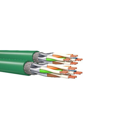 KERPEN DATACOM - Daten- und Kommunikationskabel MegaLine F10-130 Kat. 7A, F10-130 DX-B2ca-T500 8P S/FTP AWG22 ge/gn − 500 Meter