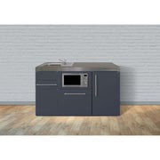 Stengel - Mini-Küche Miniküche Premiumline MPGSMSG150KSGSKSrBlS Schiefergrau