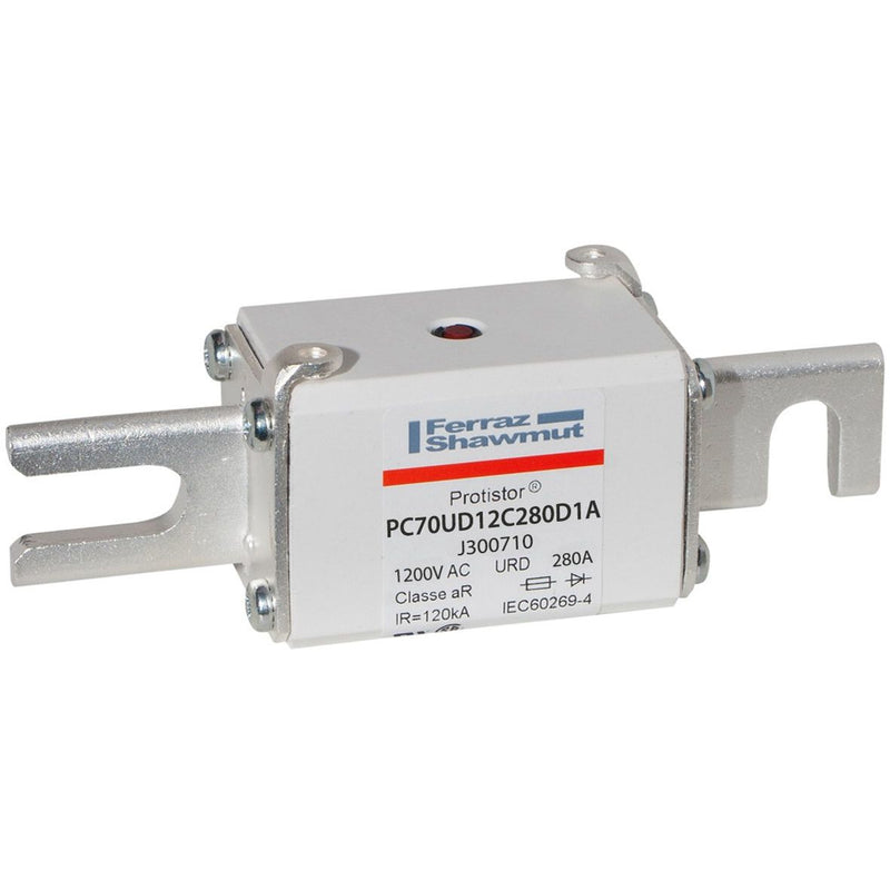 Mersen - HRC-Sicherung Sicherungseinsatz aR PC70UD12C280D1A Gr.70 AC1200V 280A − 3 Stück
