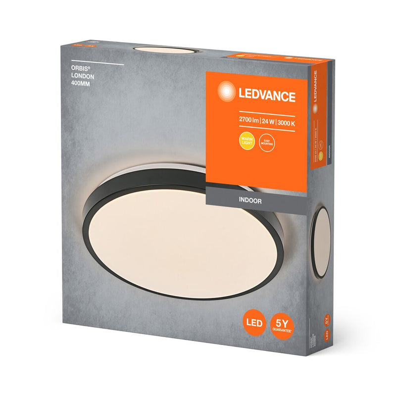 Ledvance - Decken-/Wandleuchte LED-Deckenleuchte Orbis #4058075832732 3000K, sw