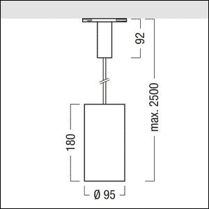 Zumtobel Group - Pendelleuchte LED - Pendelstrahler V2 - P M2500 #62915220