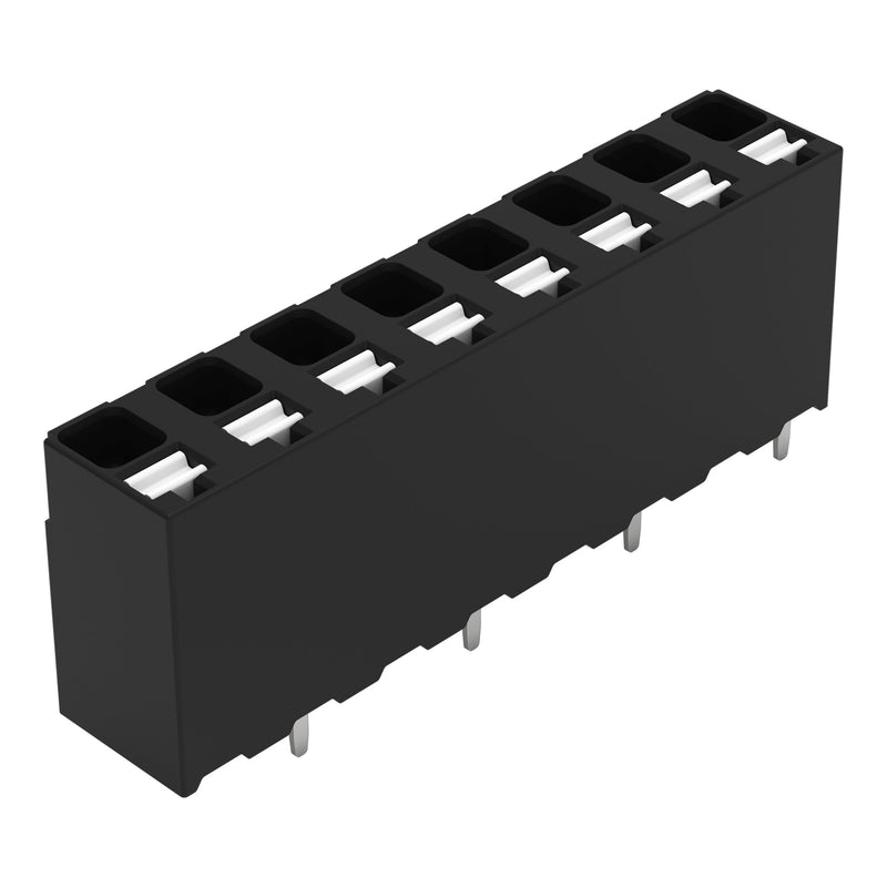 WAGO - Leiterplattenklemme THR-Leiterplattenklemme 2086-3128 Drücker,1,5mm²,sw − 84 Stück