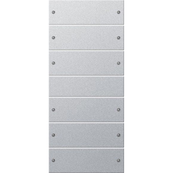 Gira - Bussystem-Tastwippe Wippenset 6fach 218626 Aluminium