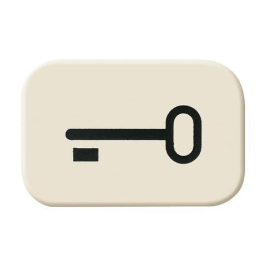 Busch-Jaeger - Bezeichnungsmaterial für Installationsschalterprogramme Tastersymbol 2525 TR Schlüssel
