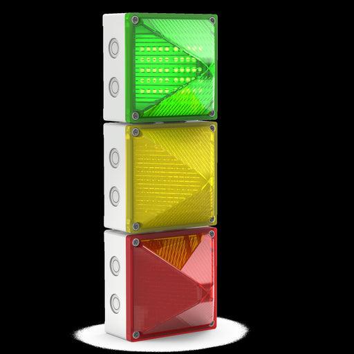 Pfannenberg - Signalampel LED-Ampelleuchte QUADRO- #21106640008 LED-TL rot gelb grün