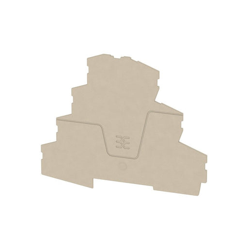 Weidmüller - Abschluss- und Zwischenplatte für Reihenklemme Abschlussplatte (Klemmen) AEP MC 2.5 106.8 mm x 1 mm − 25 Stück
