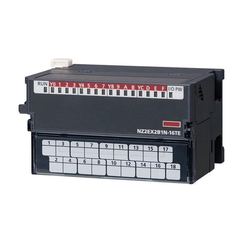 Mitsubishi Electric - SPS-Digitales Ein-/Ausgangs-Modul SPS CC-Link IE Field E/A NZ2EX2B1N-16TE Modul