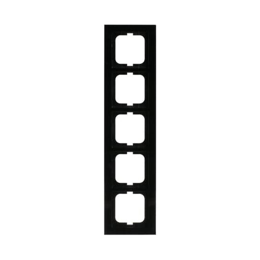 Busch-Jaeger - Abdeckrahmen Rahmen 5-fach 1725-281 schwarz