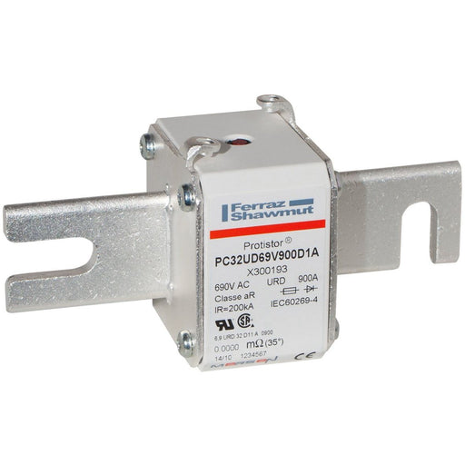 Mersen - HRC-Sicherung Sicherungseinsatz HL PC32UD69V900D1A Gr.32 aR 900A/690VSB − 3 Stück