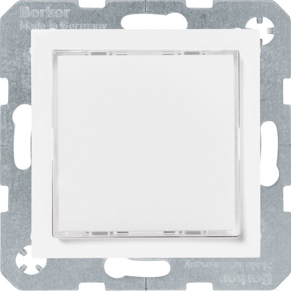 Berker - Info-Lichtsignal für Installationsschalterprogramme LED-Signallicht 29518989 RGB pws-glänzend