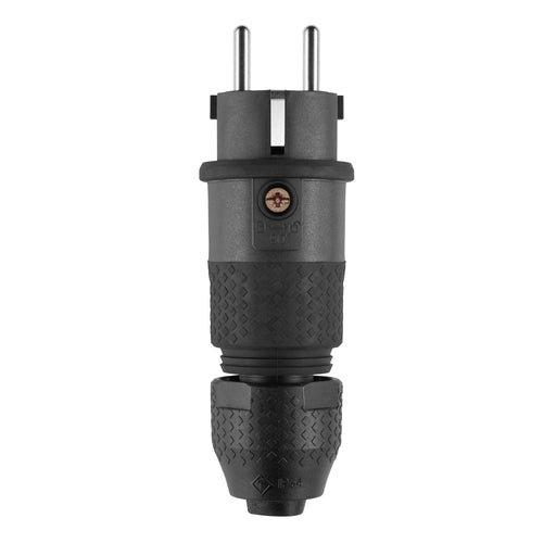 ABL - Schutzkontaktstecker Pro Stecker 1530 1530 SK+F/B SV sw