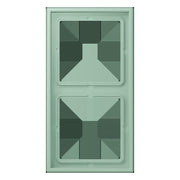 Jung - Abdeckrahmen Rahmen 2-fach LC 982 217 vert anglais clair