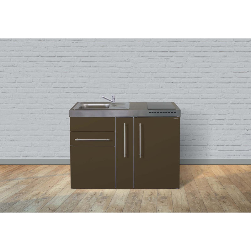 Stengel - Mini-Küche Miniküche Premiumline MPMM120AGKFreBliS Mokka metallic