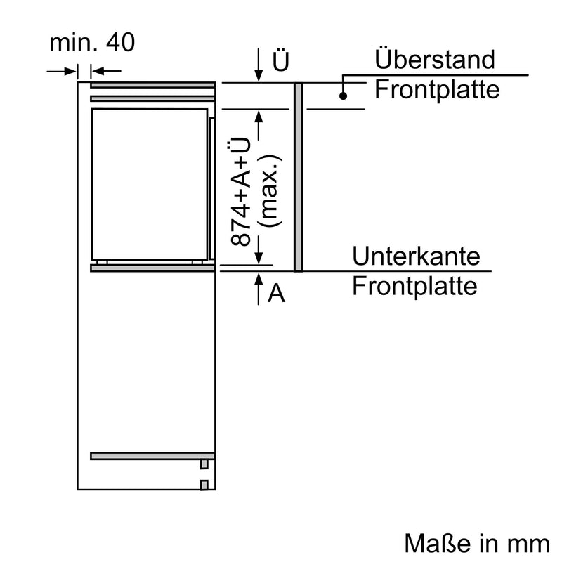 Siemens - Kühlschrank EB-Kühlgerät KI22LADD1 IQ500