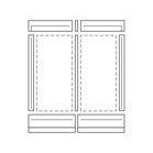 Vaillant - Solar-Montagerahmen Indach-Eindeckrahmen 0020055196 Grundmodul