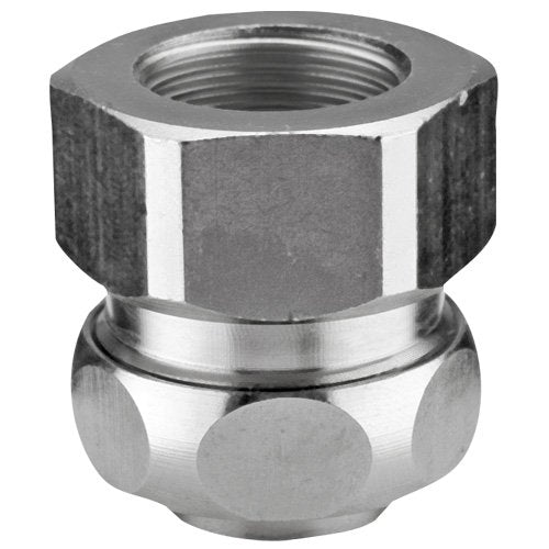 Flexa - Metall-Schutzschlauch-Verschraubung Metallverschraubung gerade US2-M, AD21-M20 AD 21, M 20 x 1,5 − 10 Stück