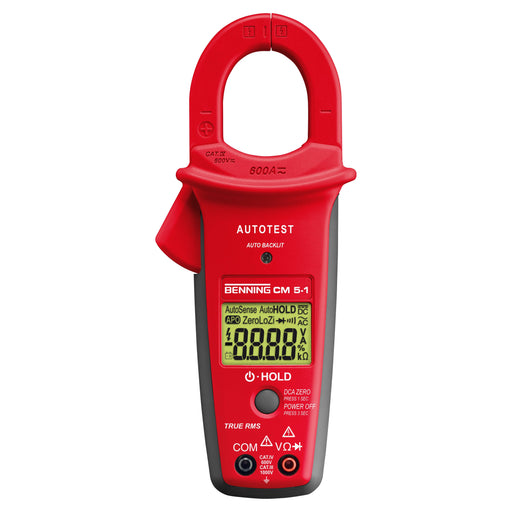 Benning - Zangenmessgerät Stromzangen-Multimeter CM5-1 mit Autotest