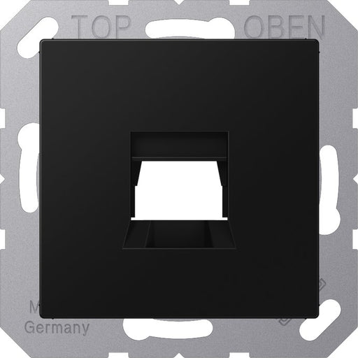 Jung - Einsatz/Abdeckung für Kommunikationstechnik Abdeckung 1-fach A 1569-1 WE SWM f.MJ WE AMP, Radiall