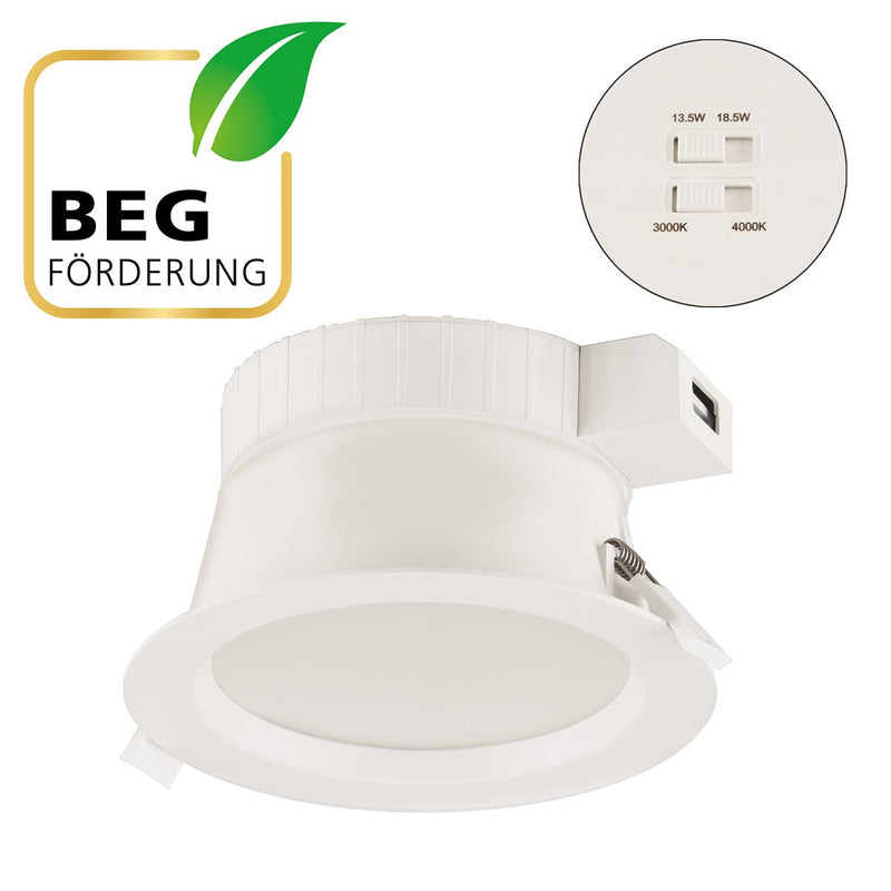EVN Lichttechnik - Decken-/Wandleuchte LED-Deckeneuchte DSM54180125 CCT Switch, ML